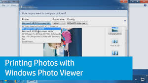 Printing Photos With Windows Photo Viewer Youtube Photo Viewer Photo Printing Print Pictures