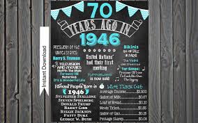 We have a huge selection of personalised drinks perfect for getting the party off to a swinging start. 10 Amazing 70th Birthday Gift Ideas For Men 2021