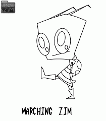 Invader Zim Coloring Pages Invader Zim Coloring Pages Coloringpagesabc Com Coloring Pages Invader Zim Coloring Pages For Kids