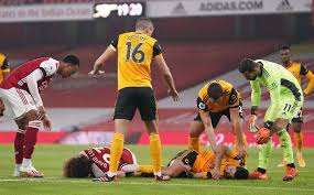 But they have not lost since, and despite those poor results in a league table of results earned since that wolves game they are fifth. Arsenal Vs Wolves 1 2 Benturan Kepala Hebat Jimenez Dilarikan Ke Rumah Sakit Bola Tempo Co