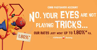 This cimb fd is open to individuals aged 18 and over. Cimb Fastsaver Account Now Offers Up To 1 80 P A From 15 Sep 2019