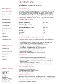 Seeking to provide an innovative agency with a unique combination of ingenuity, resourcefulness, articulate communication. Marketing Assistant Cv Marketing Resume Job Resume Template Resume