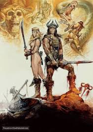 Conan the Barbarian (1982) key art