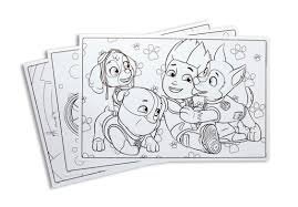 Zuma runs to the rescue. Crayola Paw Patrol Ready Race Rescue Giant Coloring Pages Walmart Com Walmart Com