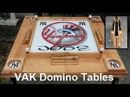 Foldable Domino Table Youtube Domino Table Custom Dominoes Domino