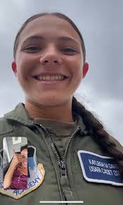 Daughter's first parachute jump at US Air Force Academy