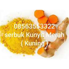 Kunyit (curcuma longa) merupakan sejenis rempah yang banyak digunakan dalam kari dan masakan lain asia selatan. Jual Serbuk Kunir Merah Kunyit Merah Kab Blitar Cv Toga As Tokopedia