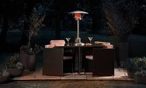 Garden glow electric rattan table top patio heater. Garden Glow Gas Or Electric T Groupon