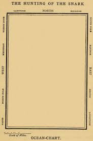 The Hunting Of The Snark Poem Ocean Chart