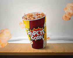 Popcorn Box On Behance Popcorn Box Packaging Snack Popcorn