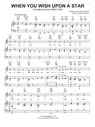 Leigh Harline When You Wish Upon A Star Sheet Music Notes Chords Score Download Printable Pdf Sheet Music Notes Music Notes Sheet Music