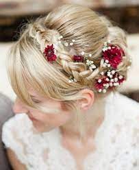 Wedding Hairstyles 2015 Fall Wedding Hairstyles Bridal Braids Flowers In Hair