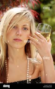 Woman scratching her back hi-res stock photography and images