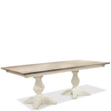 Rectangular pedestal dining table brand, white cabrio leg dining set dining tables with swirlaccented pedestals brand international your savings apply promo code modern. 59358 Riverside Furniture Myra Rectangular Dining Table Pedestals