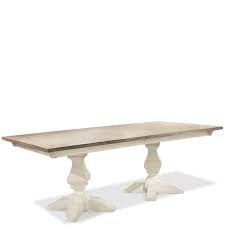 Rectangular pedestal dining room table. 59358 Riverside Furniture Myra Rectangular Dining Table Pedestals