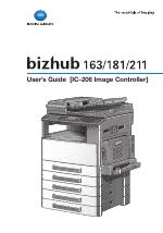 All downloads available on this website have been scanned by the latest. Pdf Download Konica Minolta Bizhub 163 User Manual 362 Pages Also For Bizhub 211 Bizhub 181