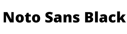 This font belongs to the following categories: Noto Sans Black Font Ffonts Net