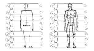 8 Head Worksheet Google Search In 2020 Human Figure Head Proportions Human Drawing
