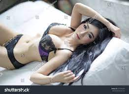 7,195 Sexy Asian Woman Lingerie Bed Images, Stock Photos, 3D objects, &  Vectors | Shutterstock