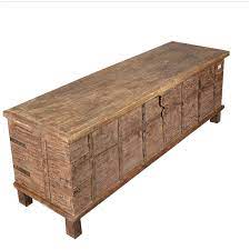 A unique range of rustic storage chests handmade in the uk. Rustic Reclaimed Wood Extra Long Storage Trunk Chest