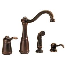 rustic bronze marielle kitchen faucet