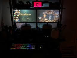 My Dual Monitor Pc Desktop Wallpaper Bloodborne Bloodborne Dual monitor backgrounds (aka dual screen wallpapers) are backgrounds that span two screens.