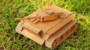 How To Make Amazing Tank From Cardboard Cool Tanks Cool Diy Projects Cardboard