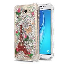 For Samsung Galaxy J7 Sky Pro Phone Case By Insten Tuff Quicksand Glitter Dreamcatcher Case Cover For Samsung Galaxy Halo J7 2017 J7 Perx J7 Prime J7 Sky Pro Case Phone Cases Galaxy