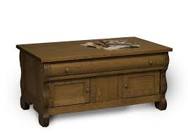 They're the perfect size to complement your living room, with ample room to set down your phone, drinks, books, and dinner plates. Old Classic Sleigh Coffee Table From Dutchcrafters Amish Furniture