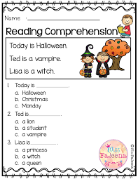 October Reading Comprehension Is Suitable For Kindergarten Students Or Beginning Reading Comprehension Preschool Classroom Organization Preschool Lesson Plans