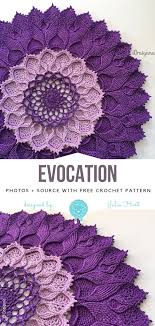 This video is the first 10 rounds of the blanket.got a. Great Mandalas Free Crochet Patterns Crochet Flower Rug Crochet Rug Patterns Crochet Patterns