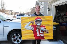 Mahomes' mom, randi, seems to believe that the bucs won because they had the officiating crew on their side. Patrick Mahomes My Wife And I Created This 12 000 Bead Perler Of Mahomes Go Chiefs Kansascitychiefs