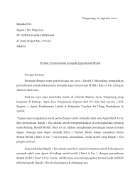 Berikut adalah beberapa contoh surat kuasa yang bisa kamu gunakan sebagai referensi. Permohonan Agen Rental 1