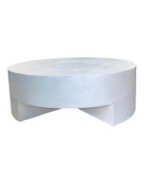 The Reed Plaster Round Coffee Table In 2020 Round Coffee Table Coffee Table Spilled Wine