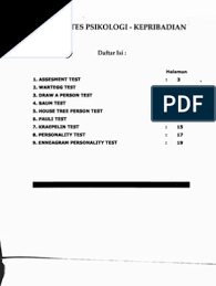 Check spelling or type a new query. Tes Psikologi Dan Tes Kepribadian Pdf