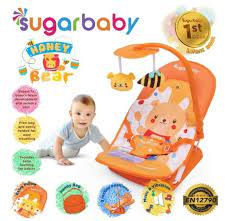 Dilengkapi dengan kursi bayi yang nyaman dengan straps. Sugar Baby Infant Seat Kursi Duduk Bayi Baby Bouncer Murah Meriah Serbada Com