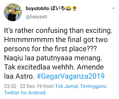The fusion of music instrumental was mixed together with the gegar vaganza crown, as a singing competition. Some Fans Complain Hady Mirza Shouldn T Have Won M Sian Singing Competition Mothership Sg News From Singapore Asia And Around The World