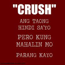 Your heart must be responsible in taking care of the person you love, while your brain should be guarding your inner being. Tagalog Quotes For Boyfriend Quotesgram