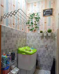 79 desain kamar mandi kecil mungil minimalis sederhana kamar mandi merupakan salah satu tempat private yang perlu anda perhatikan agar terlihat apik dan nyaman. Desain Kamar Mandi Dan Tempat Cuci Baju Rumah Joglo Limasan Work