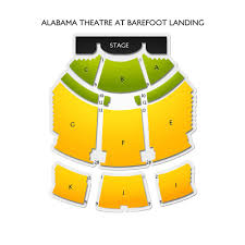 Seating Chart Alabama Theatre At Barefoot Landing Vivid