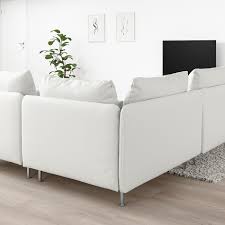 Soderhamn Sectional 3 Seat Corner Finnsta White Ikea In 2020 Corner Sofa Comfortable Sofa Sit Back And Relax
