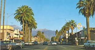 Florida Ave Hemet California 1960s California Postcard California Travel California Poster