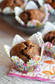 Muffins Aux Bananes Extra Chocolat Muffin Banane Muffin Banane Chocolat Muffins