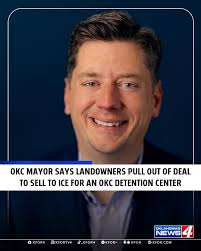 After growing opposition to plans for an ICE detention center in Oklahoma  City, the owners of the property have apparently pulled out of the deal.  Link to the full story is in