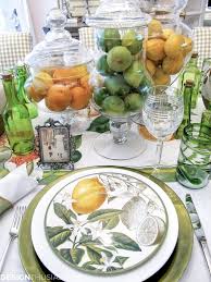 Father S Day Decorations A Citrus Summer Tablescape Tablescapes Table Settings Summer Tables