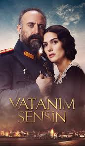 Halit Ergenc And Berguzar Korel In Vatanim Sensin 2016 Love Tv Series Tv Series Turkish Film