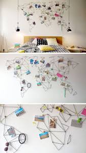 10 World Map Designs To Decorate A Plain Wall Room Diy World Map Design Diy Room Decor