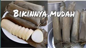 Cara Membuat Lontong Lontong Bungkus Daun Youtube