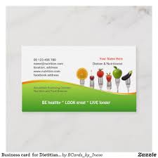 Business Card For Dietitian Nutritionist Zazzle Com Zazzle Business Cards Business Cards Dietitian