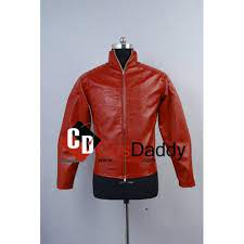 Smallville Clark Kent Red Leather Jacket Cosplay C Jackets Leather Jacket Smallville Clark Kent